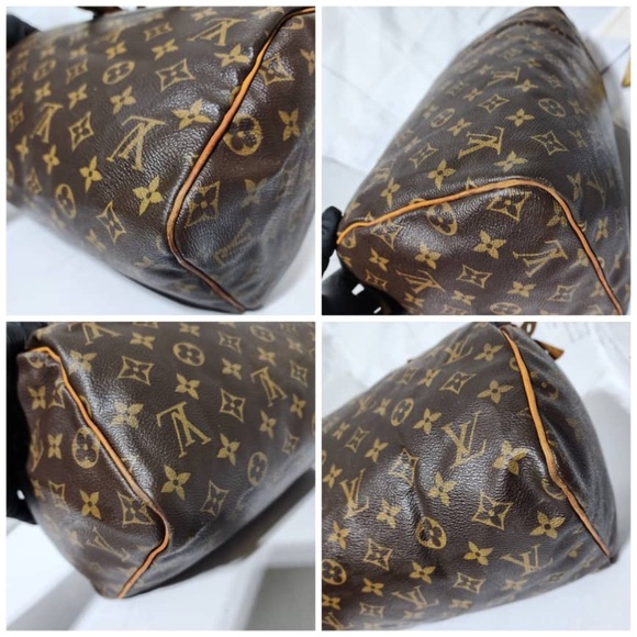 Authentic Louis Vuitton Monogram Speedy 30 Bag Brown - Picture 14 of 16